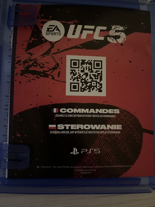 игра ufc5 за ps5