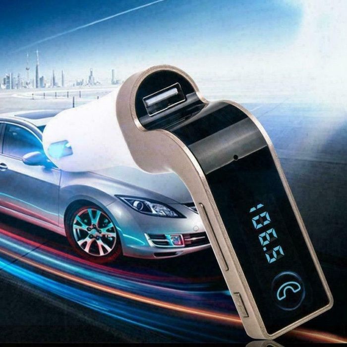 Трансмитер CAR G7, Bluetooth, слот за карта памет, USB