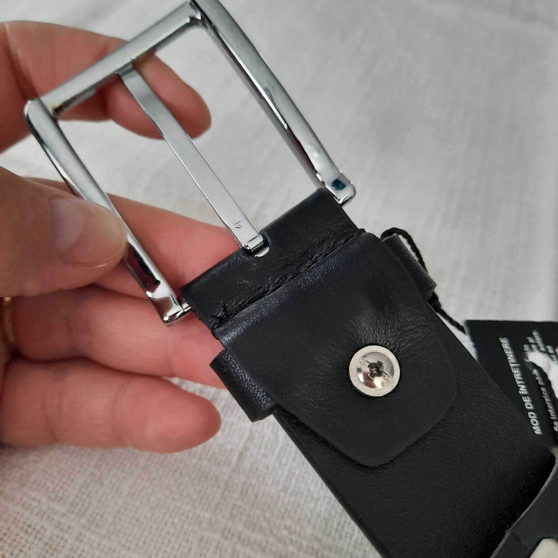 Curele de piele noi, pret unic 60 lei