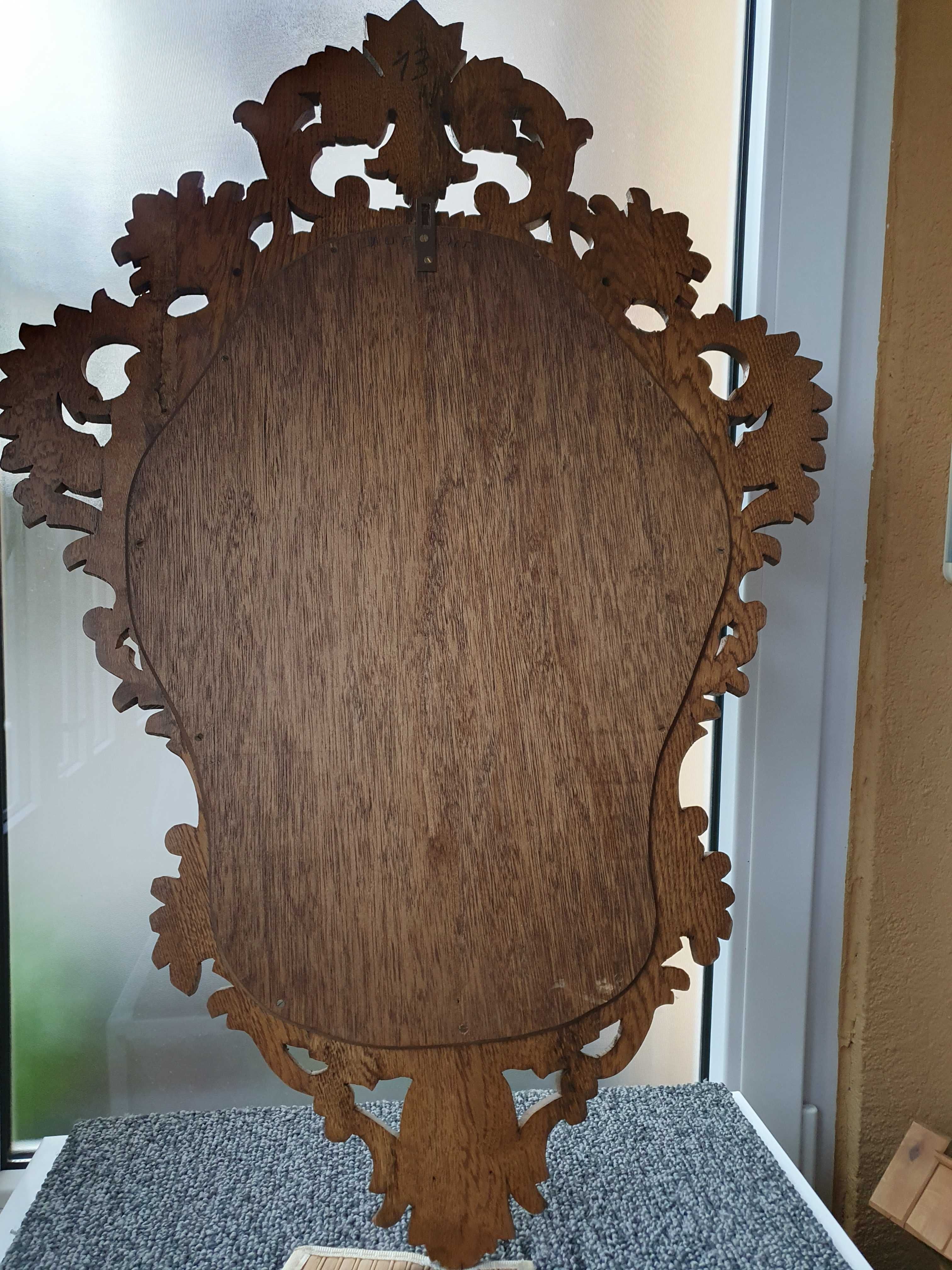 Oglinda rustica, rama din lemn, ideala pentru cabane sau pensiuni