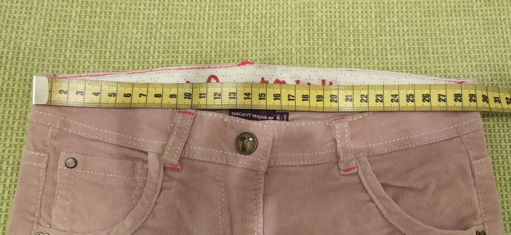 Pantaloni fete, roz pudra, 6ani