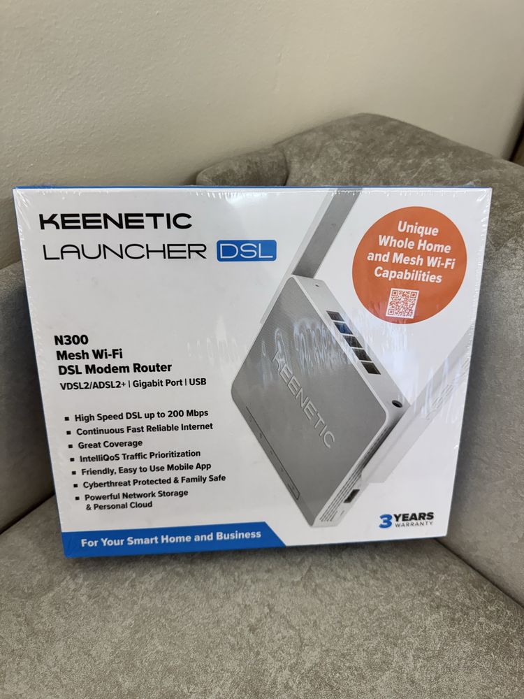 ADSL-модем Keenetic Launcher DSL (KN-2012-01-EAEU)