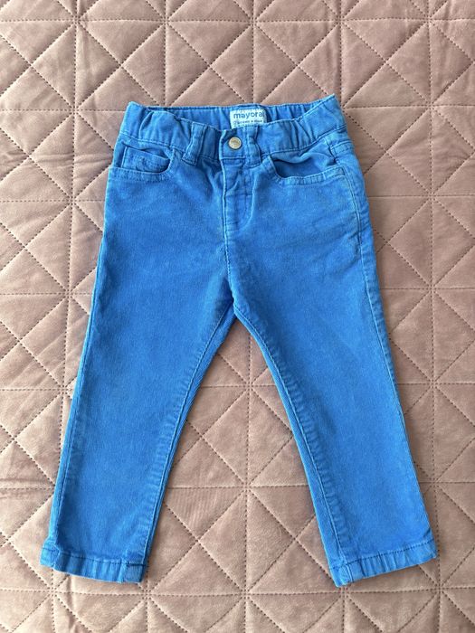 Детски панталон Mayoral рипсено кадифе 9-12 месеца
