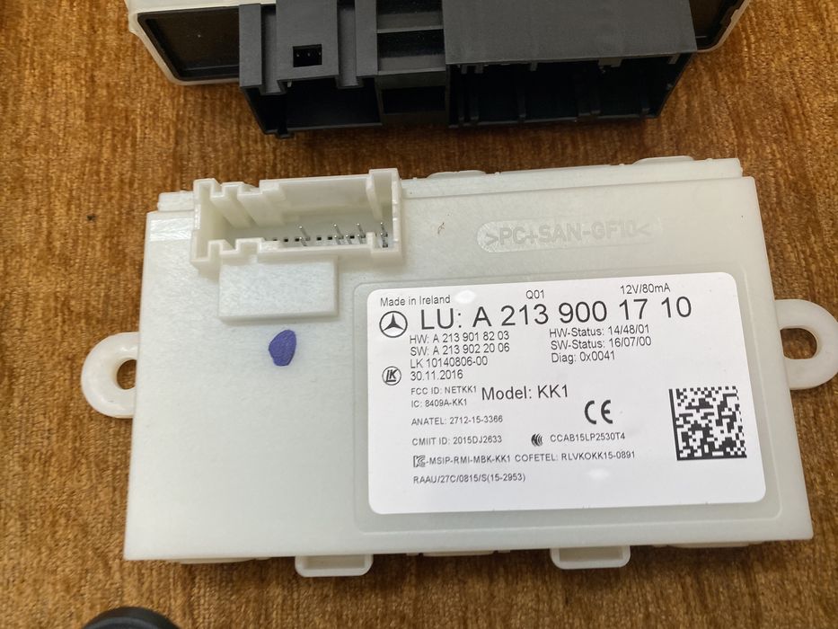 Sam fata / Spate / Releu motorina / Modul keyless Mercedes E clas W213