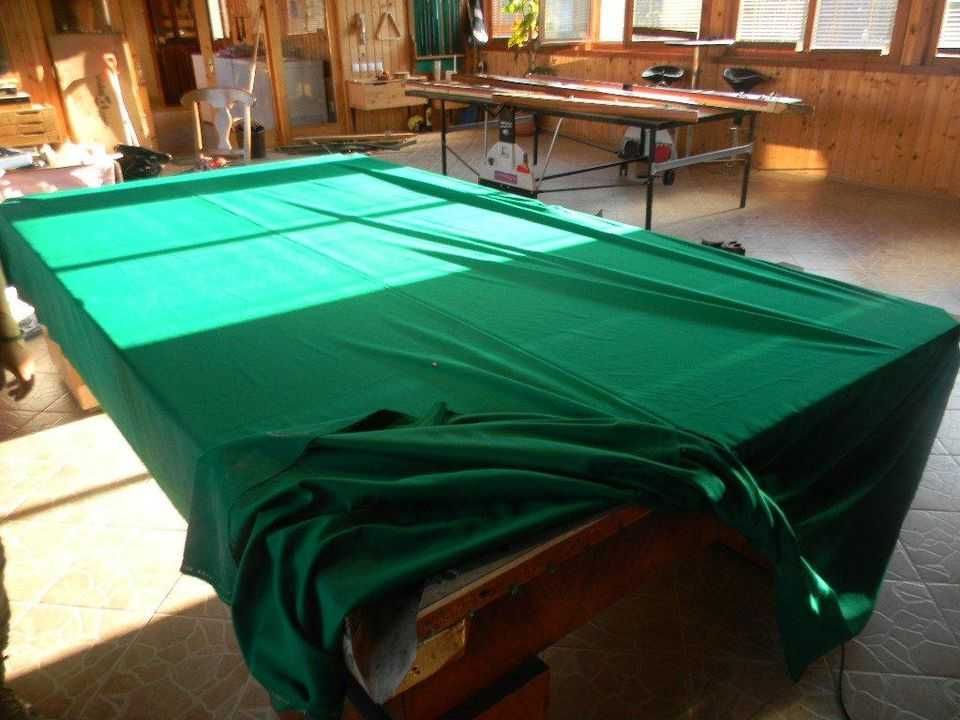postav de biliard, schimb panza masa biliard, tacuri biliard, creta