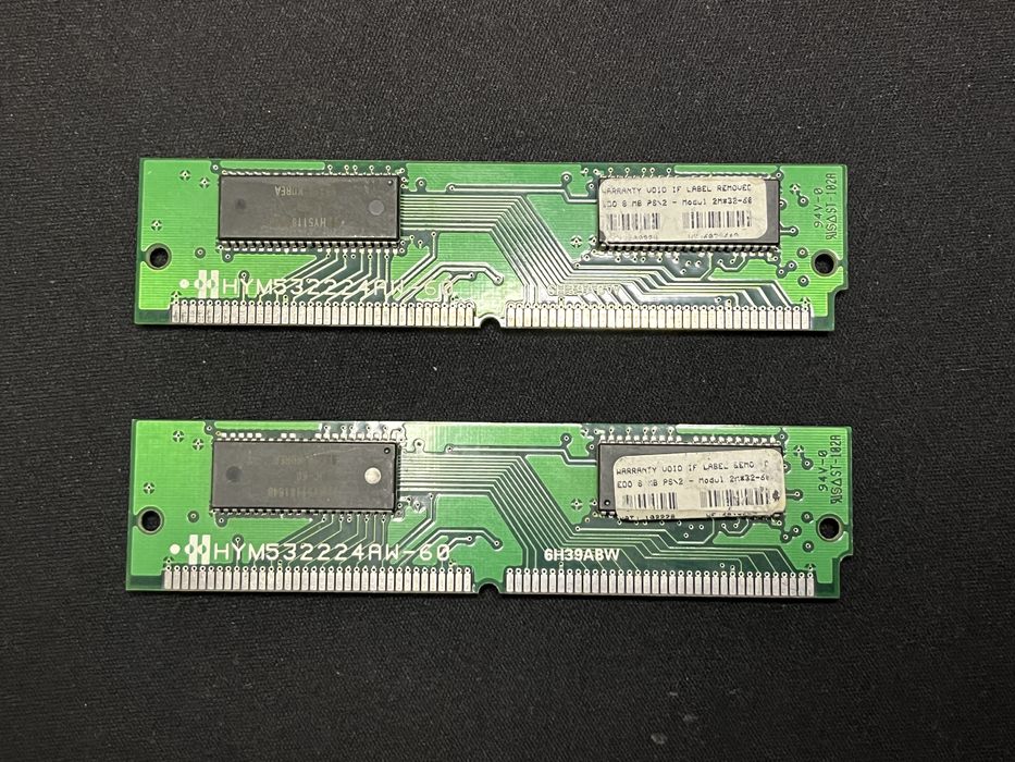 Perechi memorii 2 x 8MB SIMM EDO