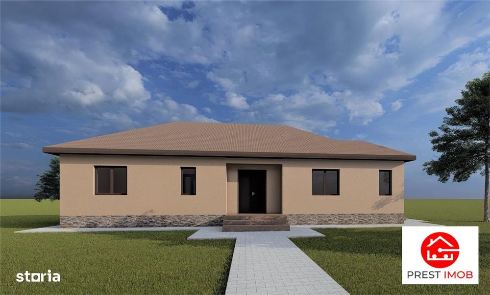 De vanzare casa, pe un singur nivel, in Sancrai