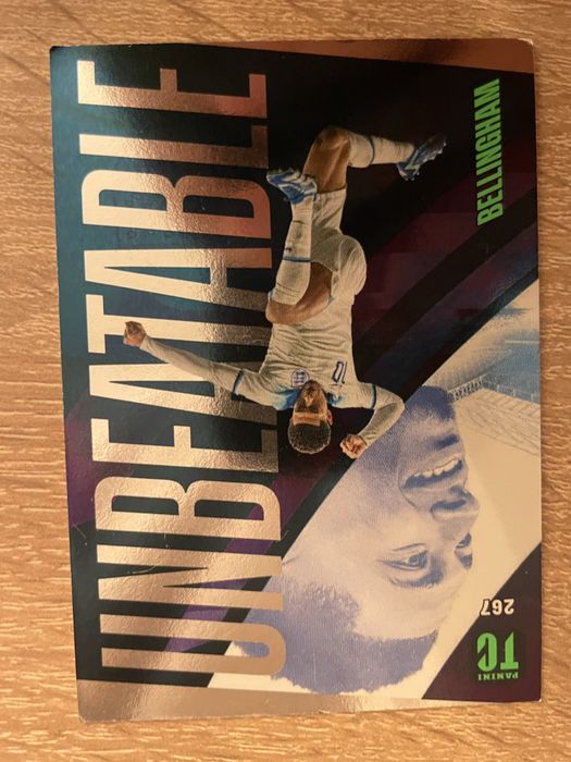 Cartonas Panini Top Class 267 unbeatable Jude Bellingham