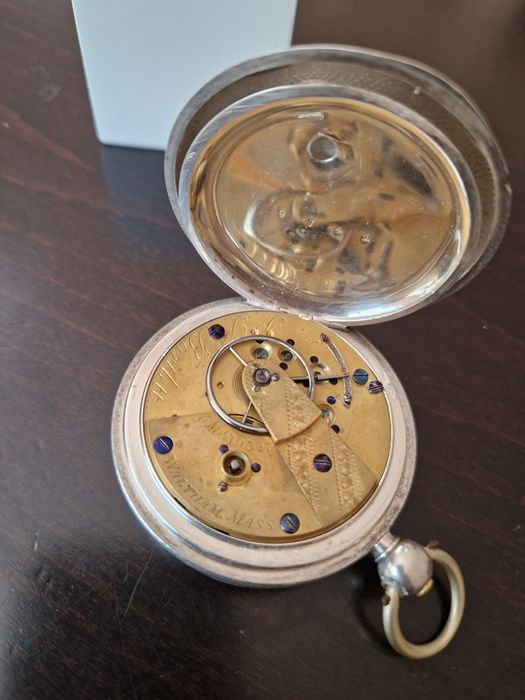 Рядък антикварен американски джобен часовник Appleton. Tracy&Co - Walt