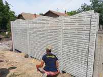 Gard din beton armat
