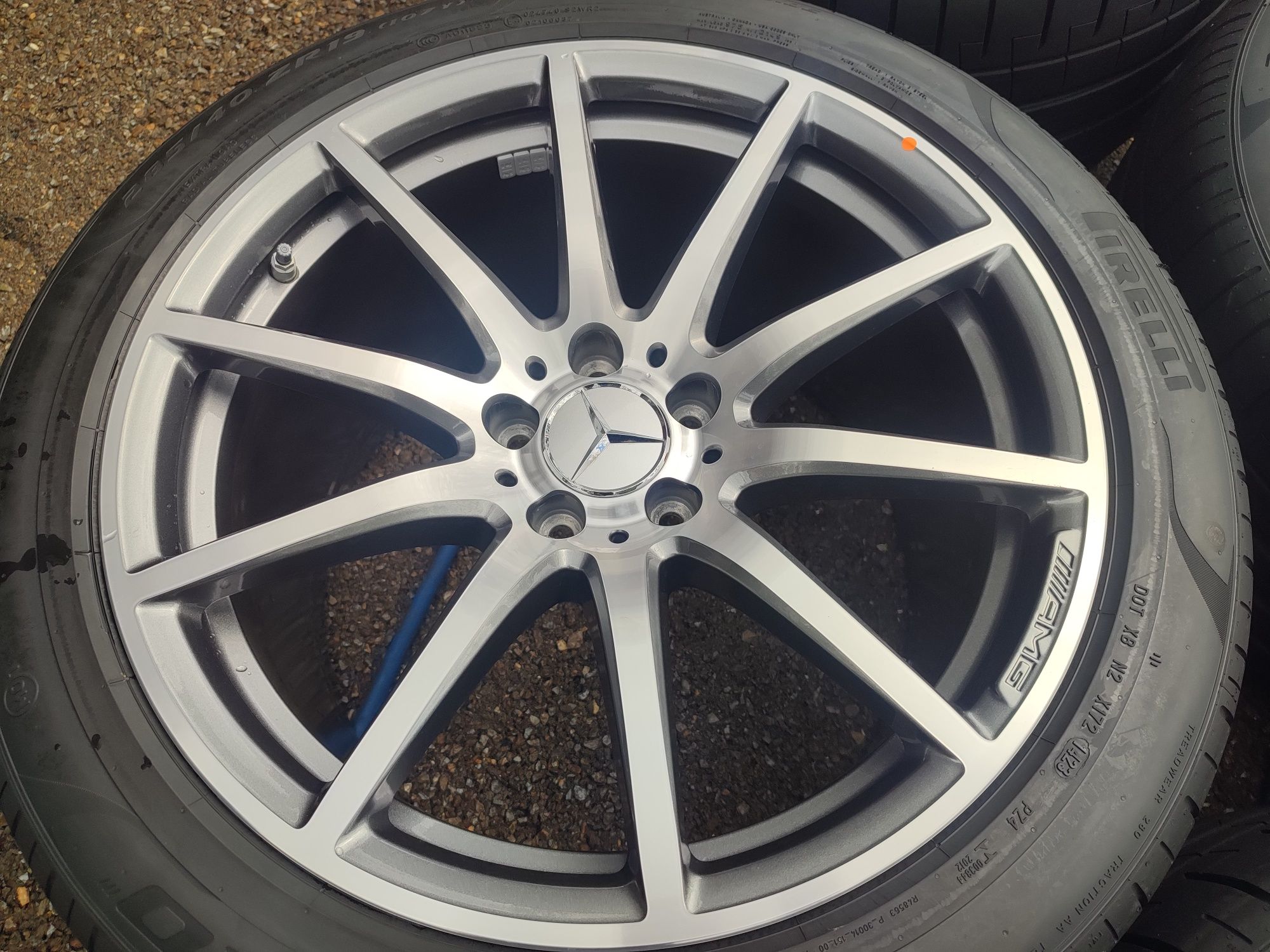 19" оригинални алуминиеви джанти за Mercedes SL klass AMG 2022-25г.