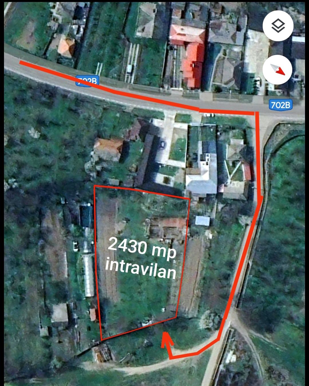 Teren intravilan 2400mp Tătărani Dâmbovița
