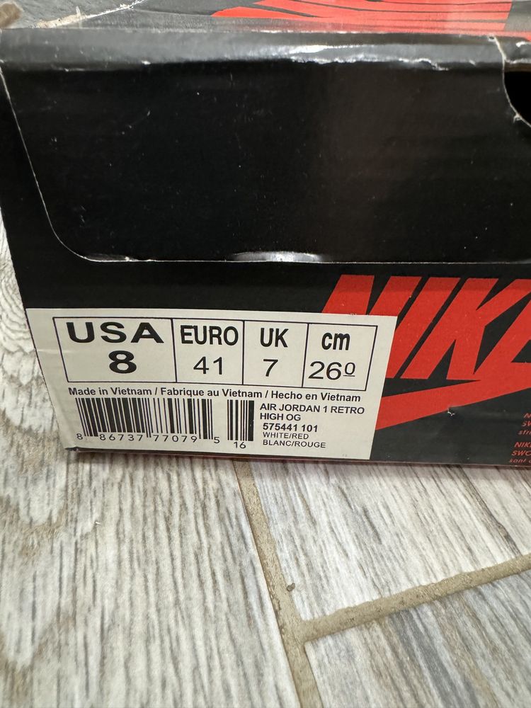 Jordan 1 Chicago 39-44