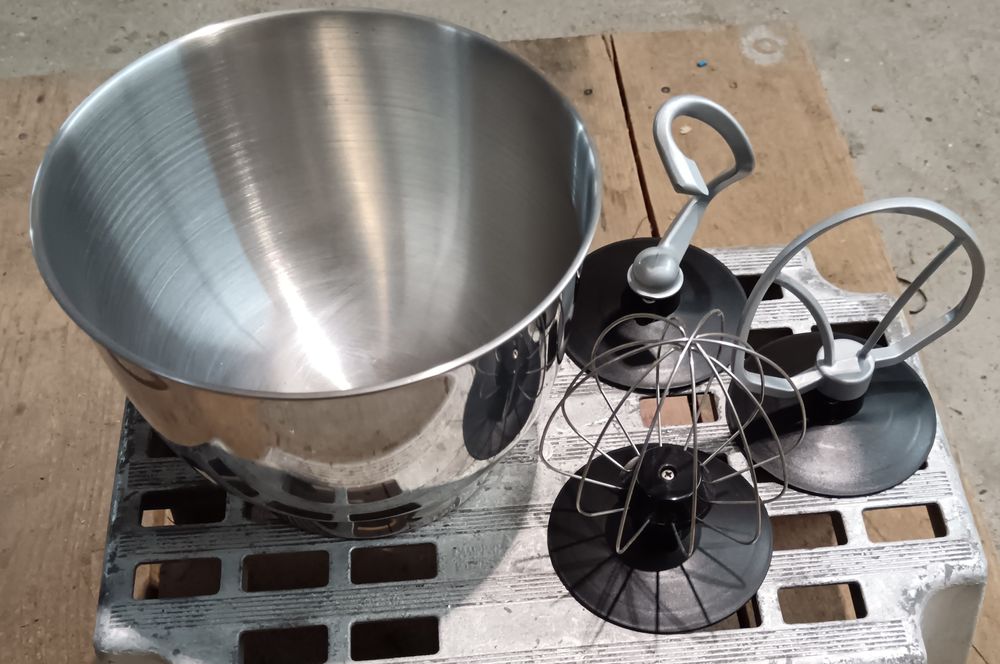 Bol inox și accesorii pt robot de bucătărie