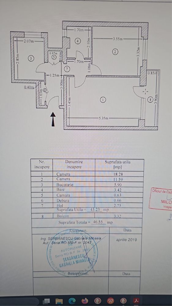 Apartament 2 camere Tineretului-Timpuri Noi