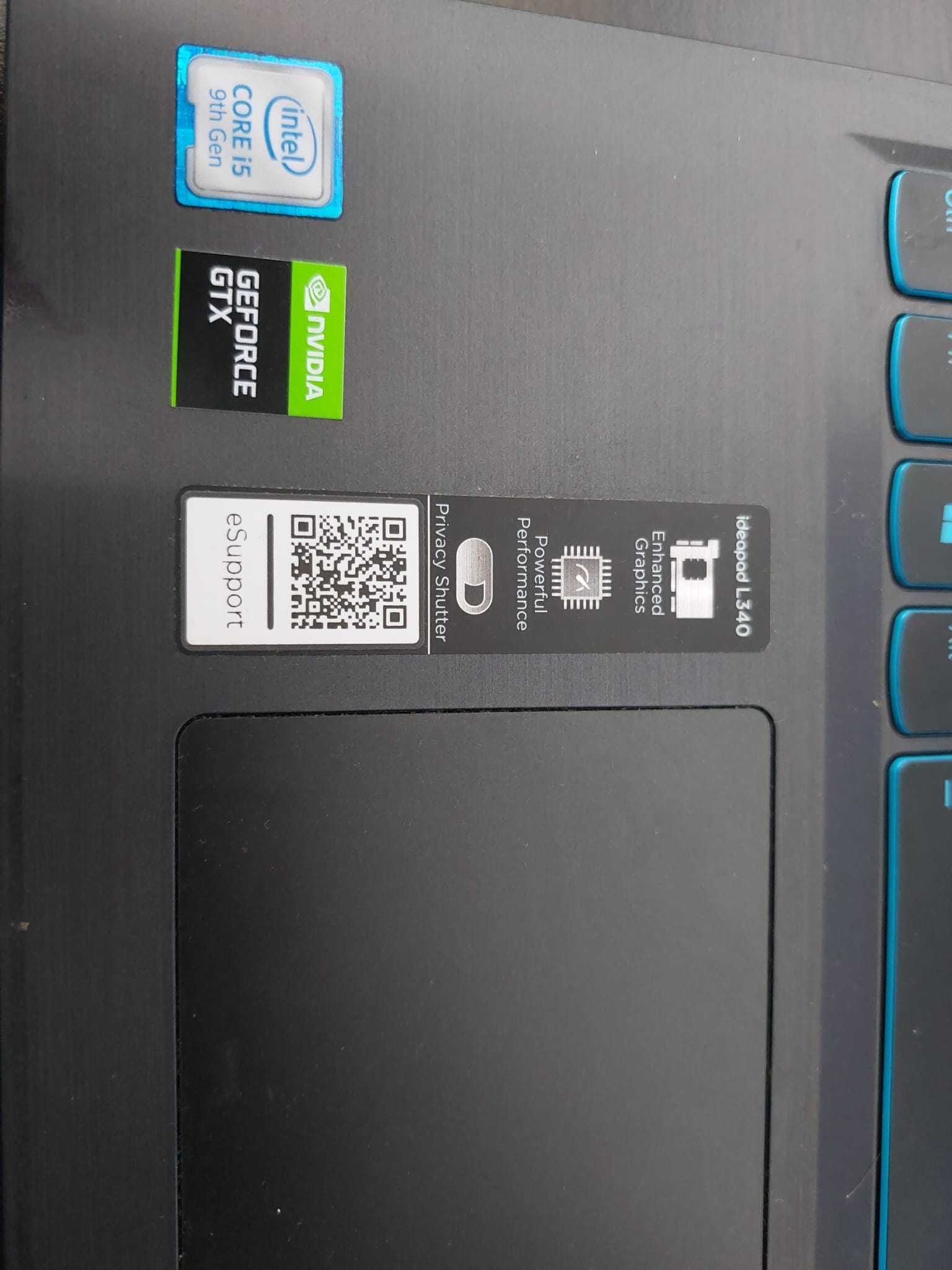 Laptop Gaming Lenovo Ideapad L340-15IRH cu procesor IntelCorei5 ca NOU