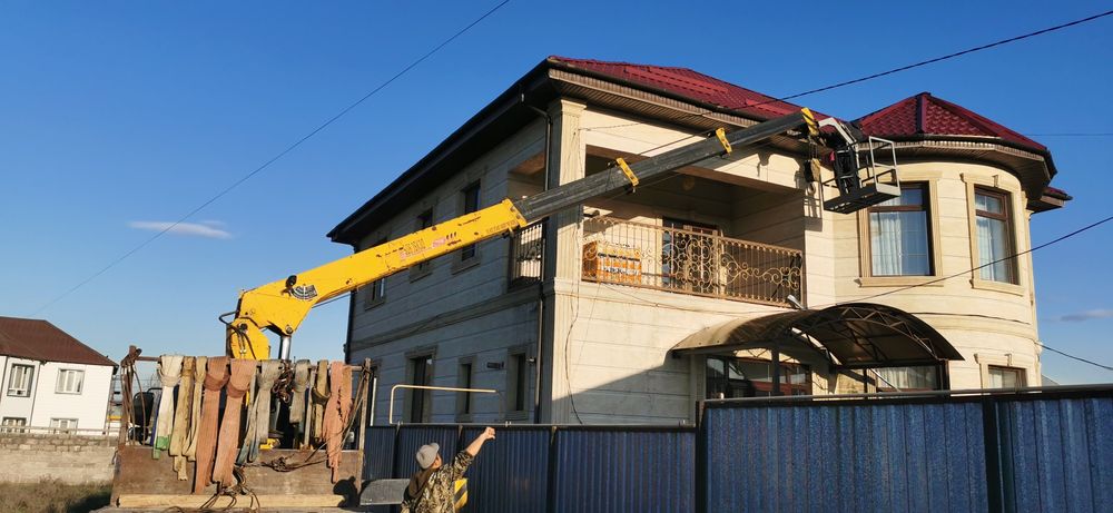 Автовышка, Доставка, выгрузка, установка Манипулятором по Алмате и обл