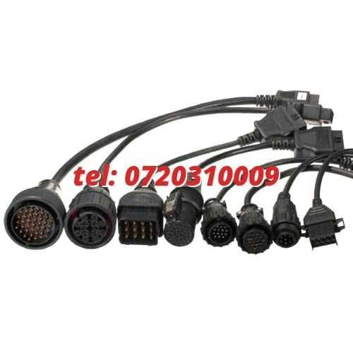 Kit Set 8 Cabluri Adaptoare Obd2 Autocom Delphi Camioane