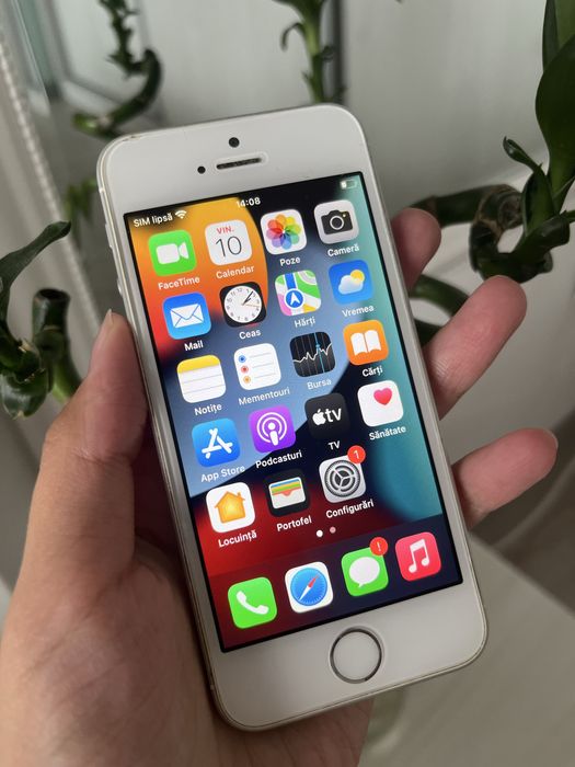 IPhone 5se Silver 32 Gb 78% Baterie