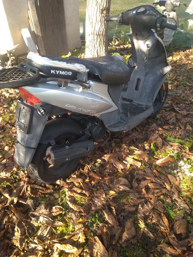 Kymco agility 50 4 t. На части