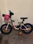 Vand bicicleta 14 inchi b twin fete roz