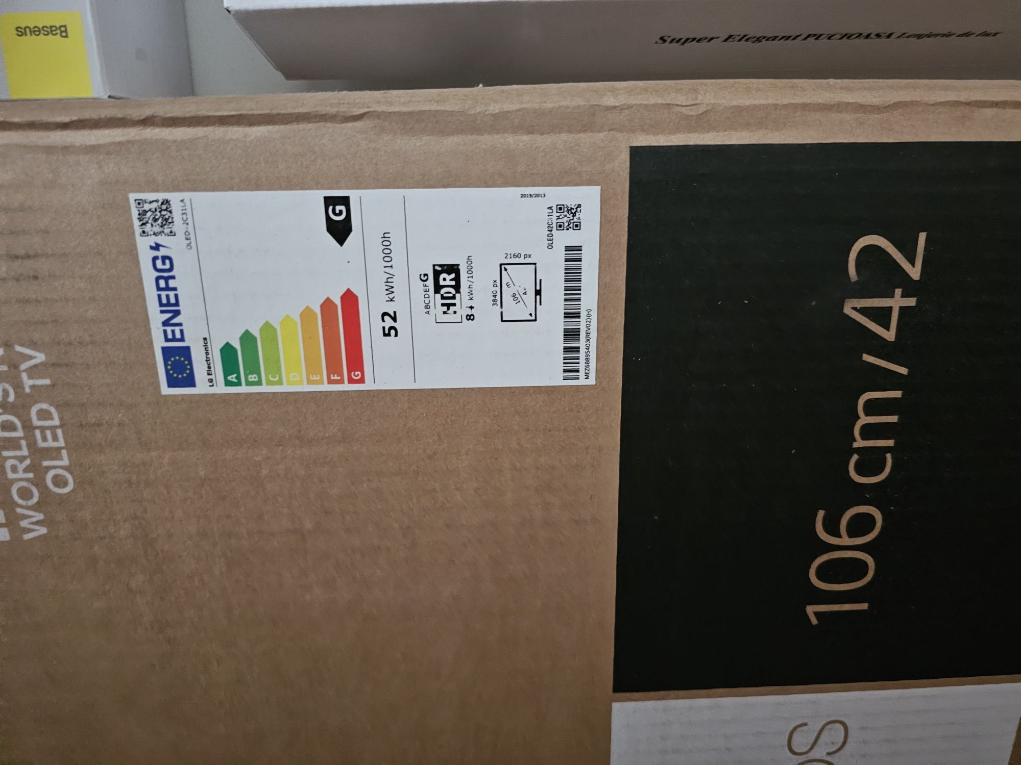 LG OLED C3 42 106cm (garantie emag 2026))