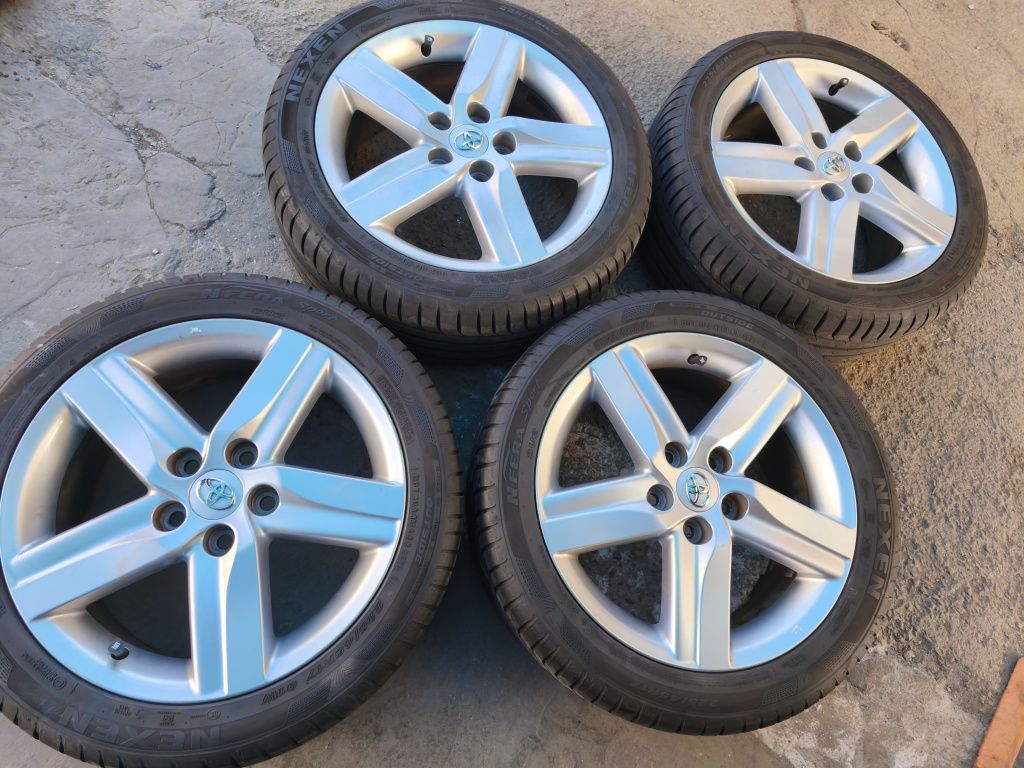 17" оригинални алуминиеви джанти за Toyota Corolla,Auris,Avencis...