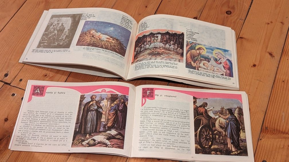 Biblia în imagini pt copii - 2 cărți