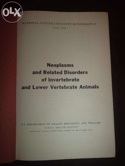 Neoplasm and Related Disorders of Invertebrate and Lower Vertebrate An