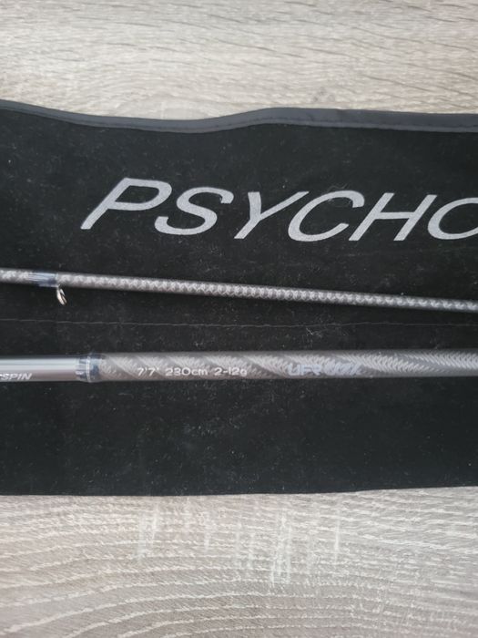 Lanseta Okuma Psycho Perch UFR Spin Solid Tip 2.30m, 2-12g, 2buc Light