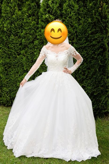 Rochie mireasa Aryanna Karen stil printesa S- M