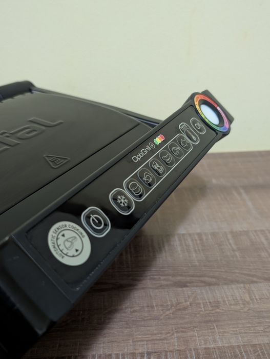 Gratar electric Tefal OptiGrill+ GC712834, 2000 W, 6 programe automate
