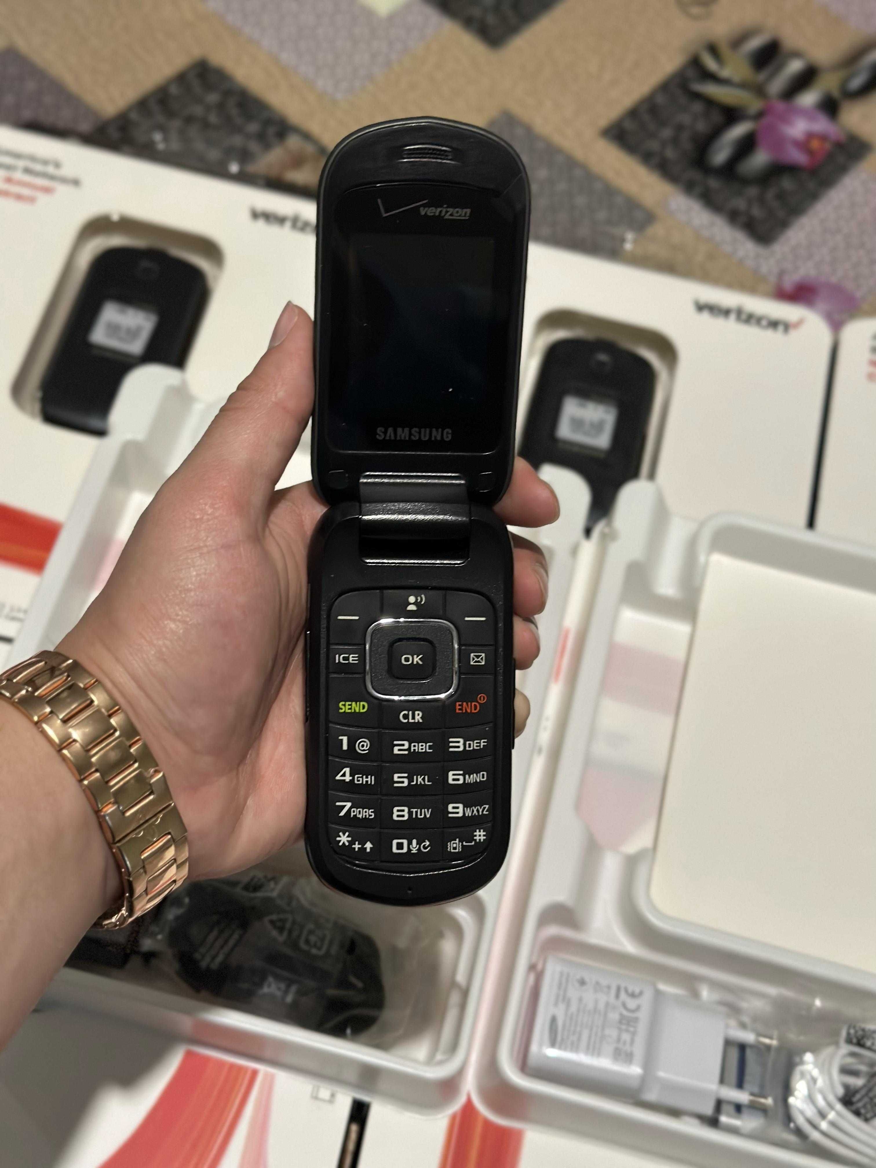 Perfectum telefon Verizon gusto 2 + bonus nomer