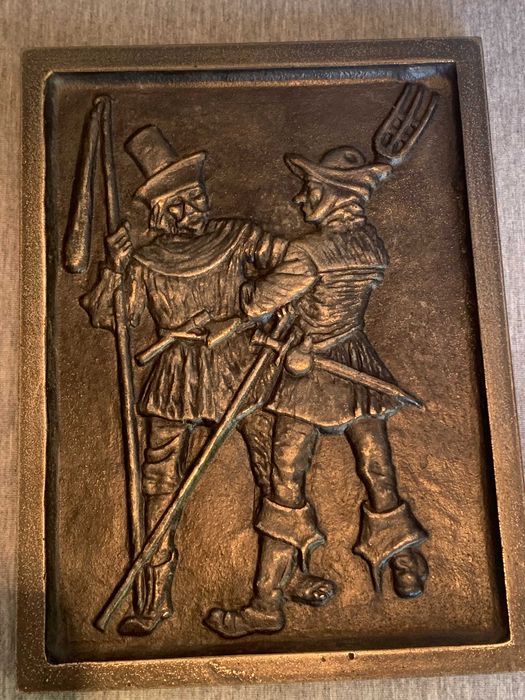 стара чугунена отливка картина