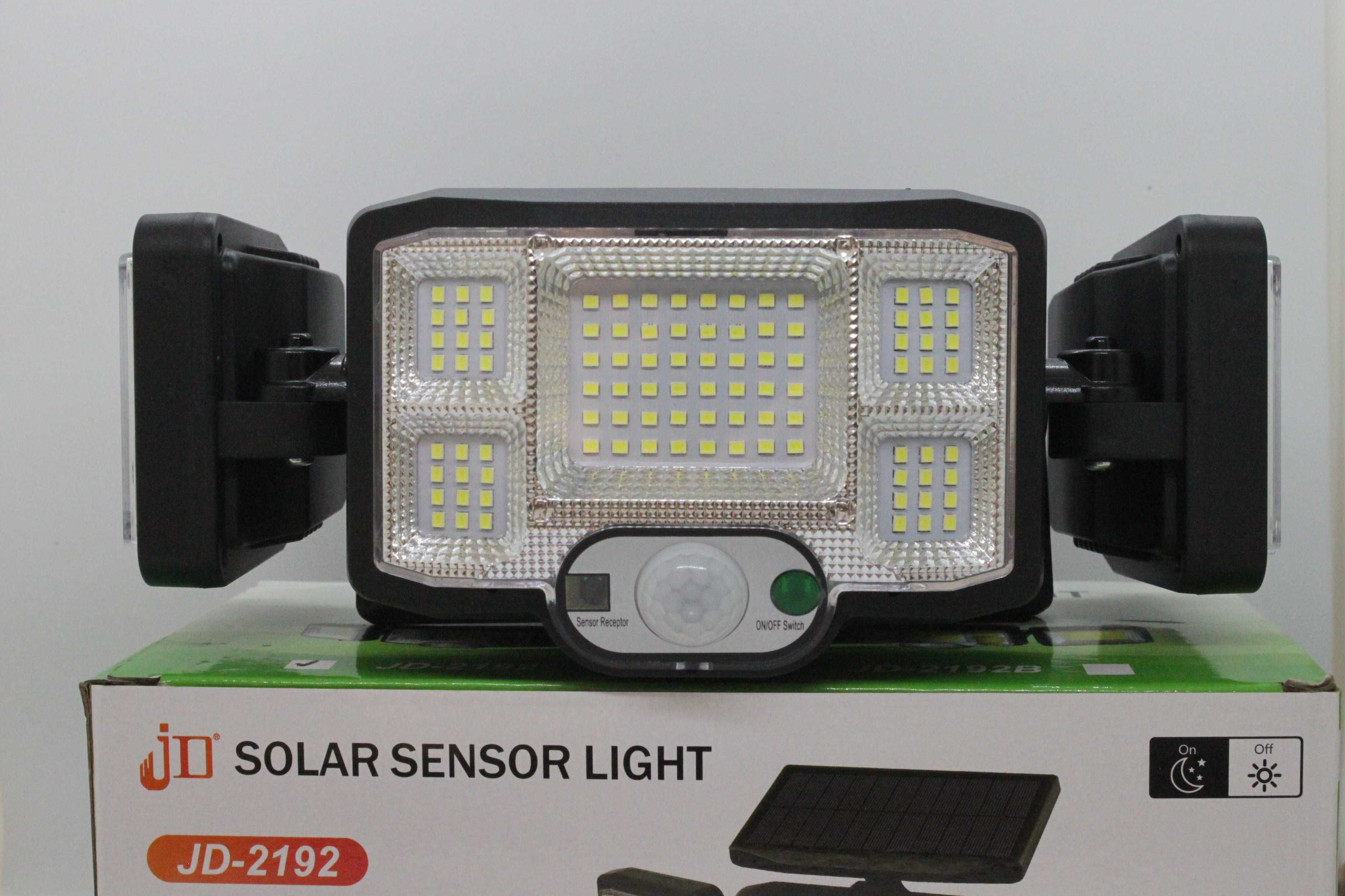 Lampa solara 192 SMD LED si senzor de miscare 3 moduri de iluminare