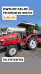 Tractoras tractor japonez Yanmar AF250 super forte