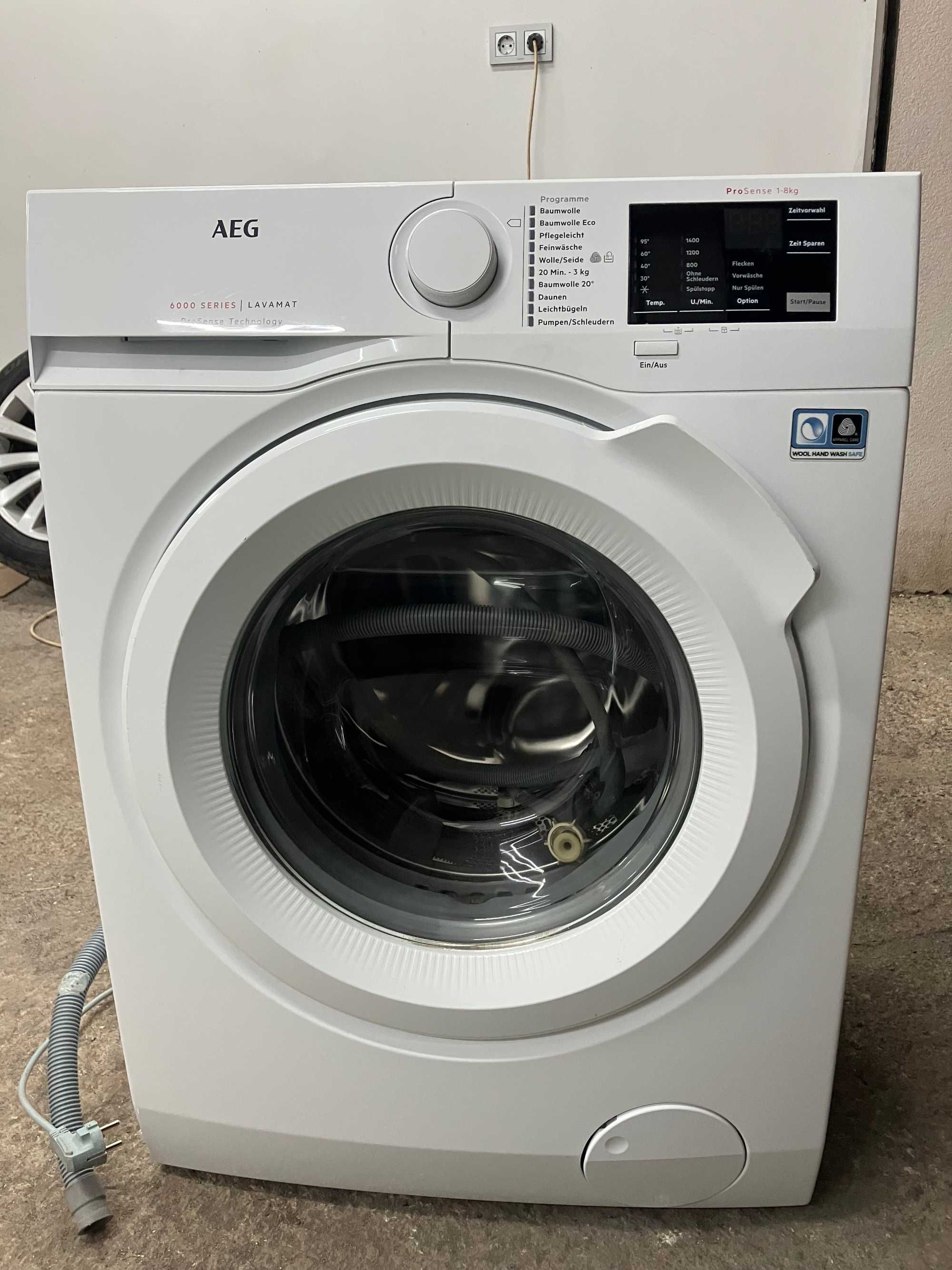 AEG 6000 lavamat prosense technology