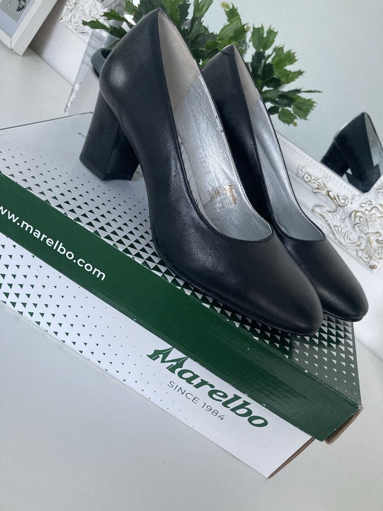 Pantofi piele naturala Marelbo