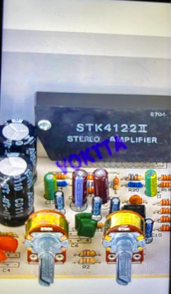 Amplificator audio cu STK4122