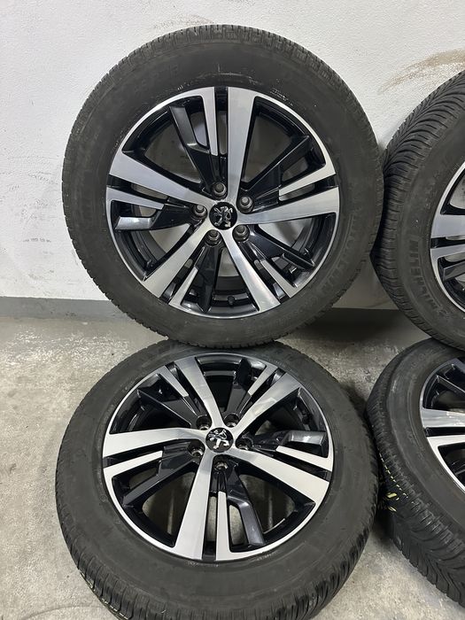 Jante 18 originale Peugeot 3008 5008 cu anv.iarna 225/55/18