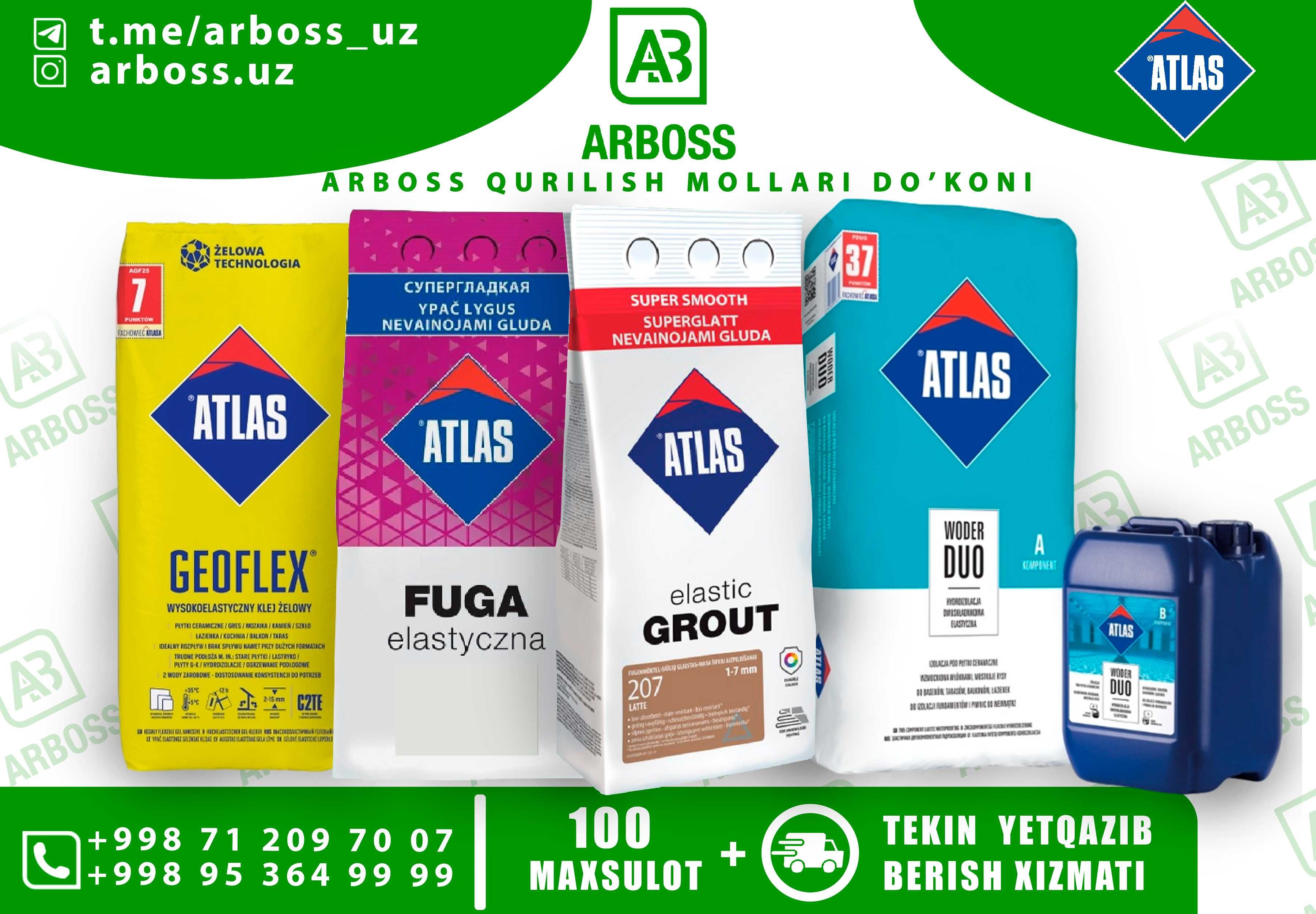 ATLAS fuga Optom narxlarda
