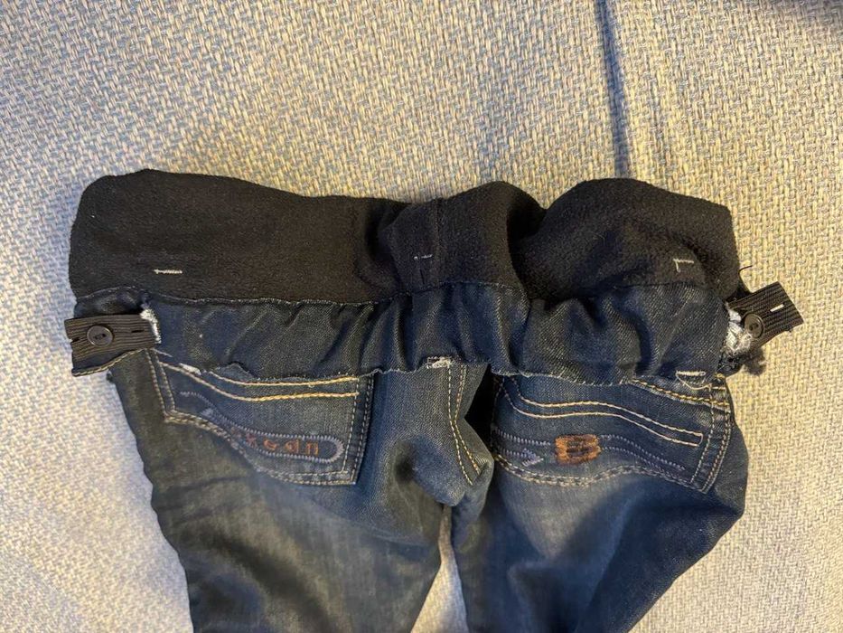 Джинсы на утеплении на 8-9 лет