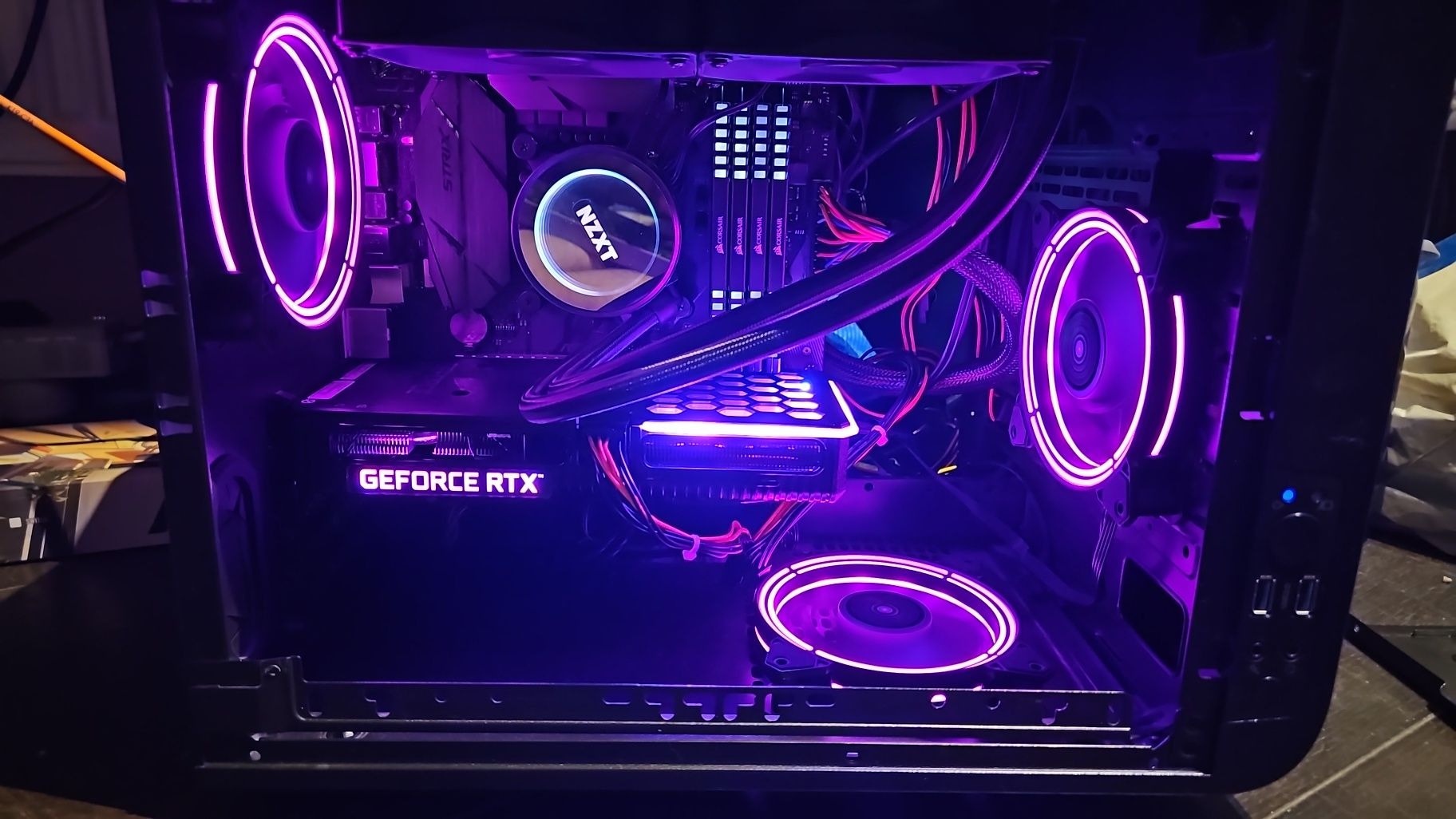 Pc Gaming statie montaj/randat, i9 9900k RTX3060TI 32gb Ram