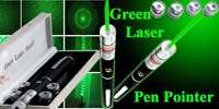 Лазер с 5 Дискотечни Приставки и Батерии