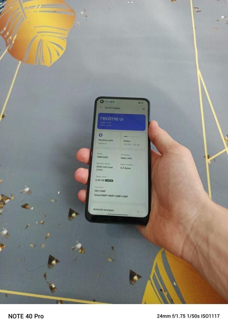 Realme 8 sotiladi