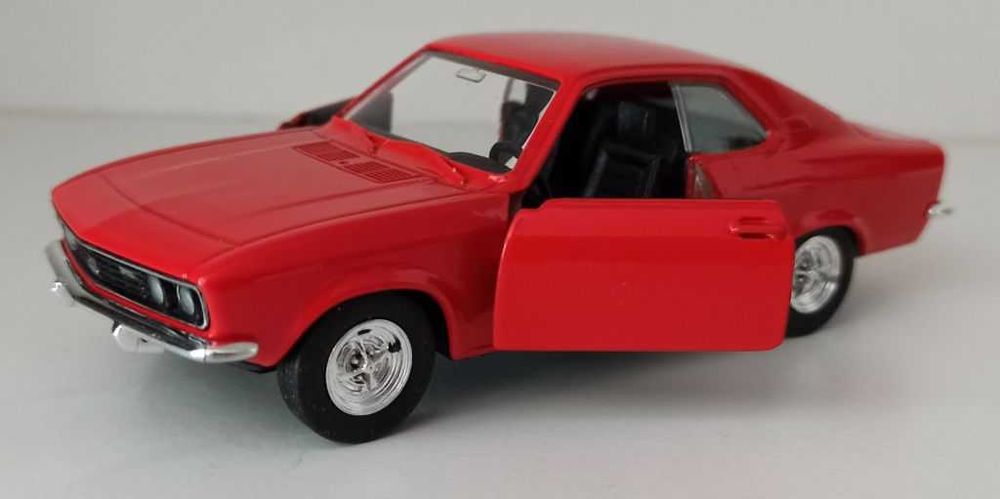Macheta Opel Manta A 1970 rosu - Welly 1/36