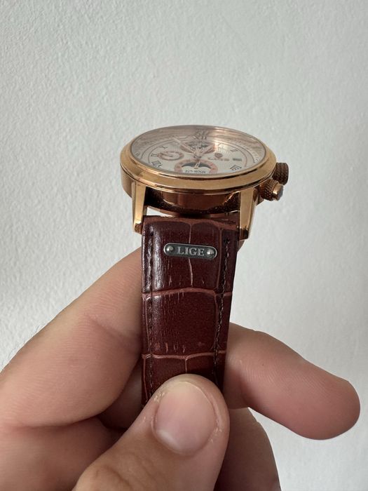 Ceas elegant cu curea de piele