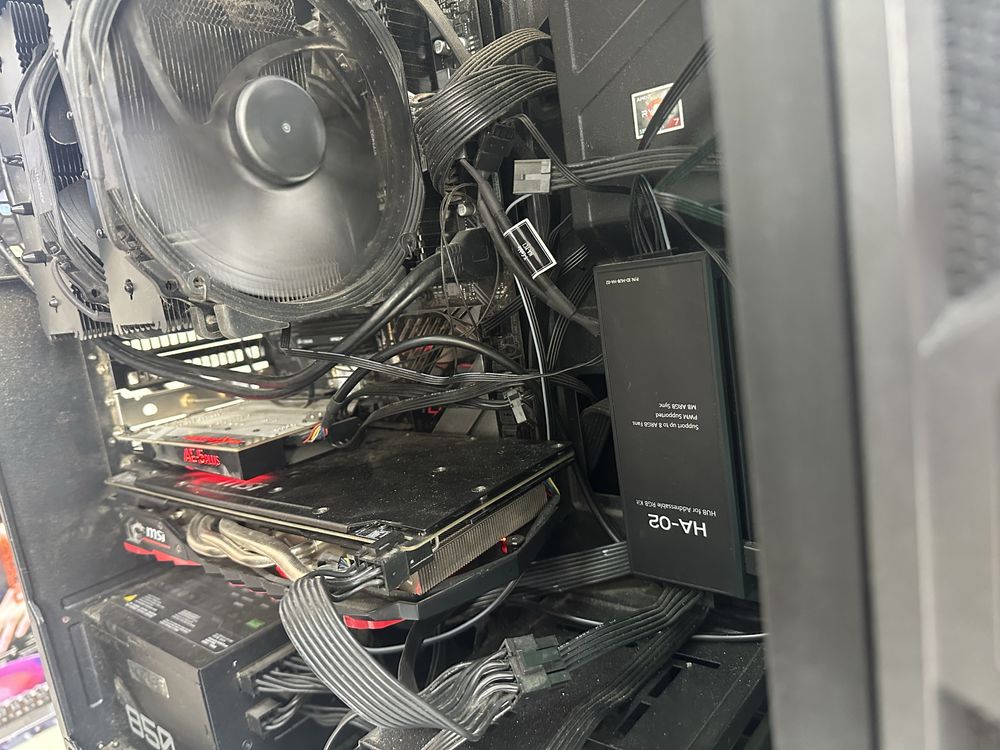 Геймърски компютър! Ryzen 7 5800x 32ran 2tb ssd