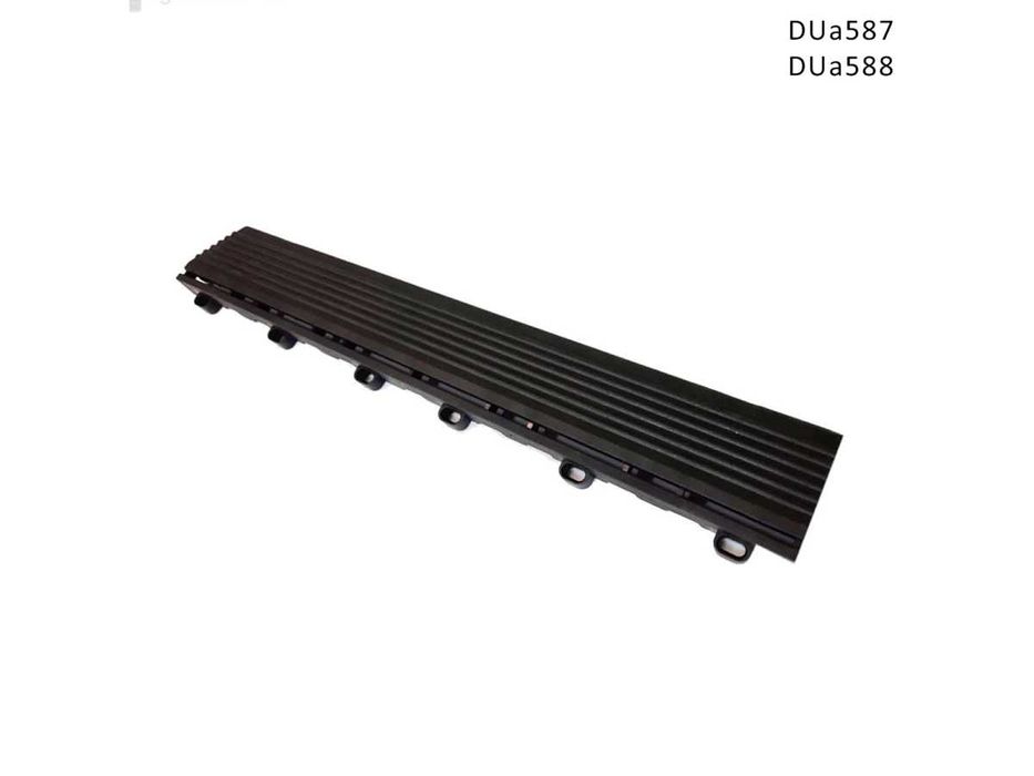 Margine/marginea laterală a podelei de garaj modulare din PVC