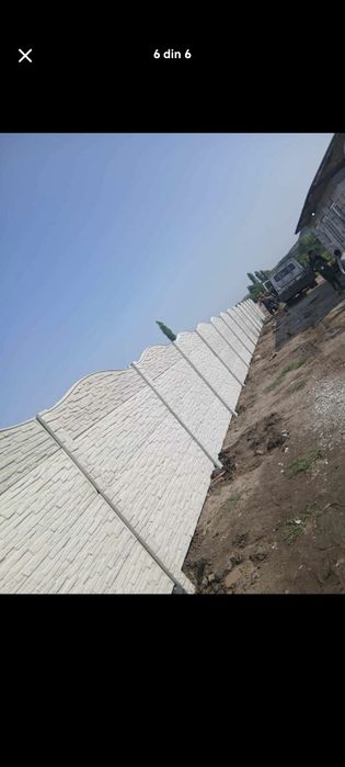 Gard din beton armat